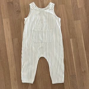 Pehr striped overalls